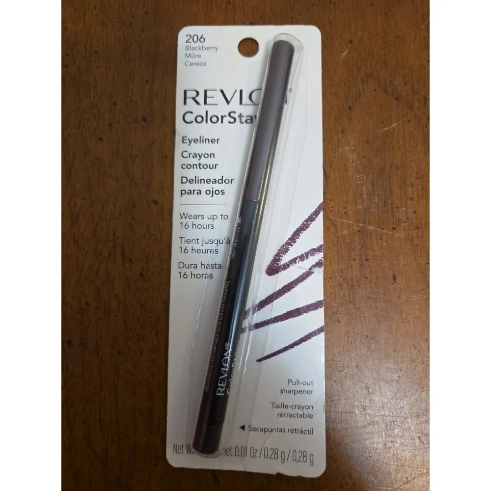 Revlon ColorStay Eyeliner with SoftFlex, #206 Blackberry (NEW and SEALED)